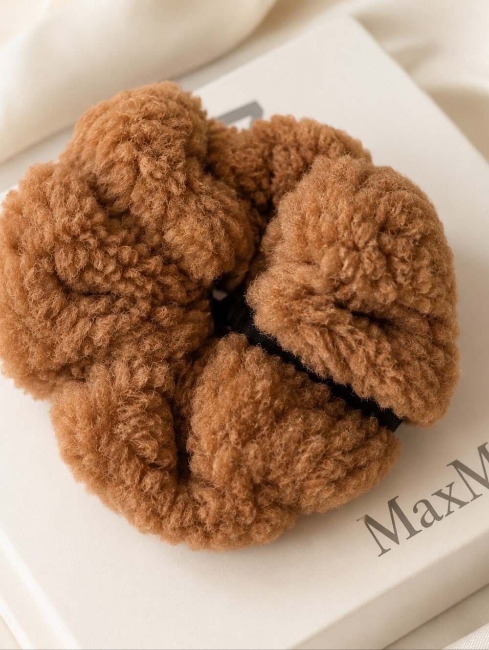 MaxMara Brown Camel  Hair Accessory